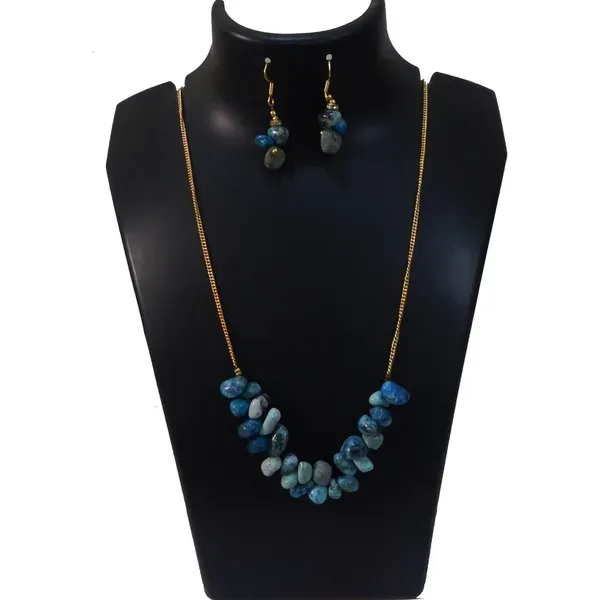 Gold_Gem_Stone_Beads_Necklace_For_Women