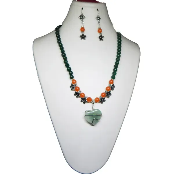 Green_Gemstone_Green_Aventurine_Carnelian_Beads_Pendant_Necklace_For_Wome_More