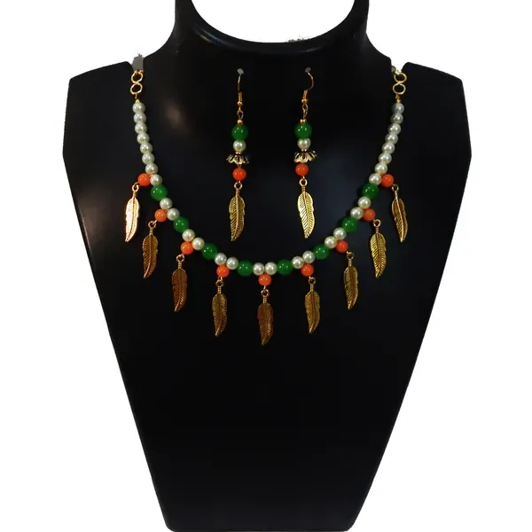 Multicolor_Glass_Beaded_Choker_Necklace_For_Women