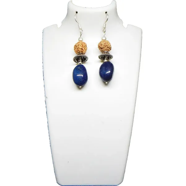 Red_Rudraksha_Coral_Stone_Earrings_For_Women