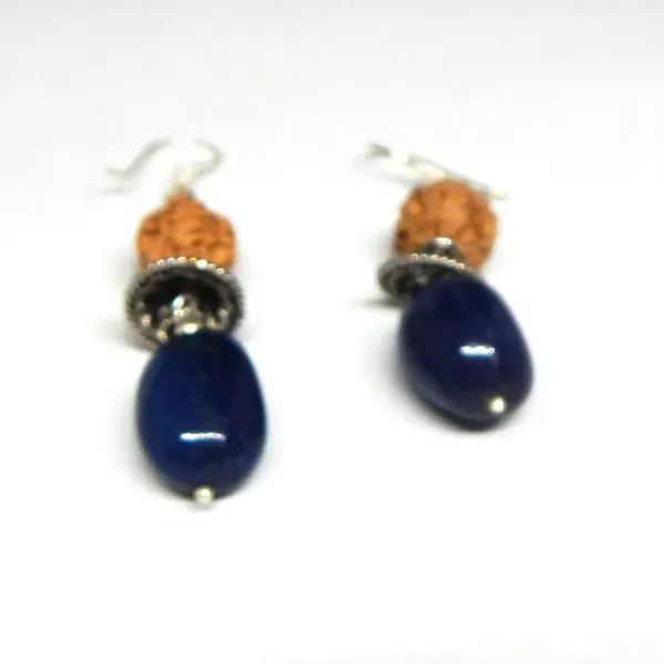 Red_Rudraksha_Coral_Stone_Earrings_For_Women