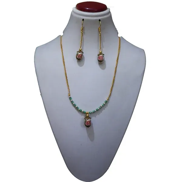 Multicolor_Printed_Glass_Beads_Fancy_Jewelry_For_Women