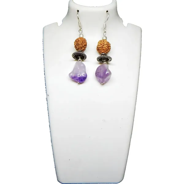Blue_Rudraksha_Lapis_Lazuli_Stone_Earrings_For_Women