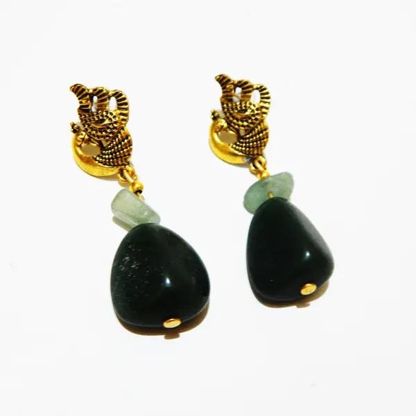 Green_Gem_Stone_Aventurine_Chips_Jade_Tumble_Necklace_For_Women