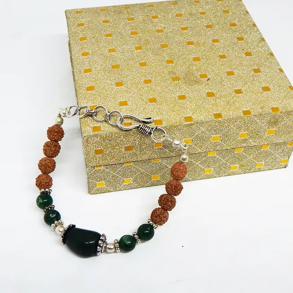 Green_Gemstone_Aventurine_Rudraksha_Bracelet_For_Women