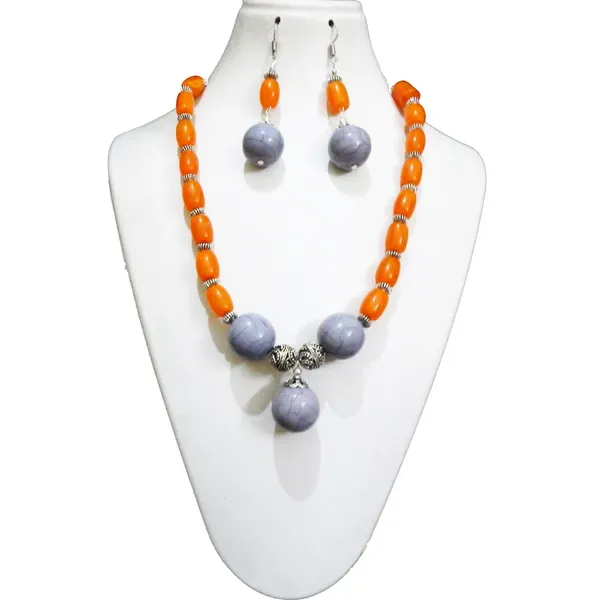 Multicolor_Resin_Beaded_Necklace_For_Women