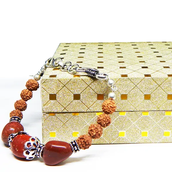 Red_Jasper_Tumble_Rudraksha_Beads_Bracelet_For_Women