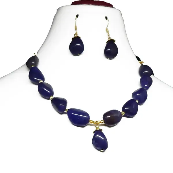 Blue_Gemstone_Agate_Tumble_For_Third_Eye_Chakra_Choker_Necklace_Women