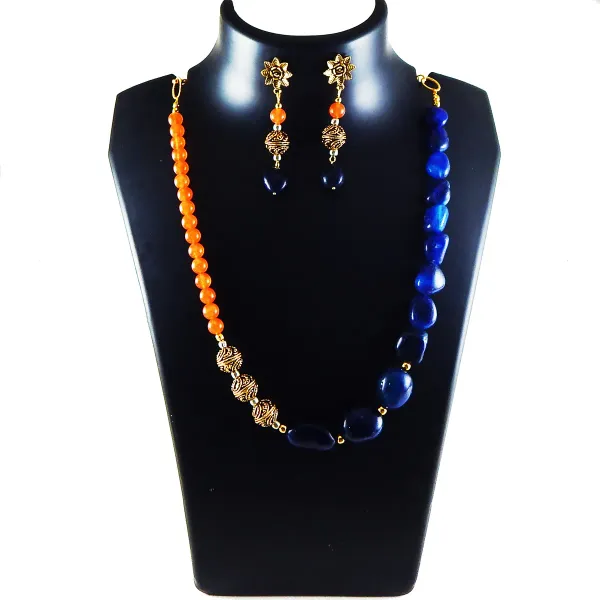 Blue_Gemstone_Agate_Tumble_Carnelian_Beads_Necklace_For_Women