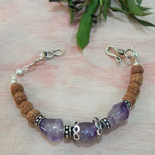 Purple_Amethyst_Tumble_Rudraksha_Beads_Bracelet_For_Women