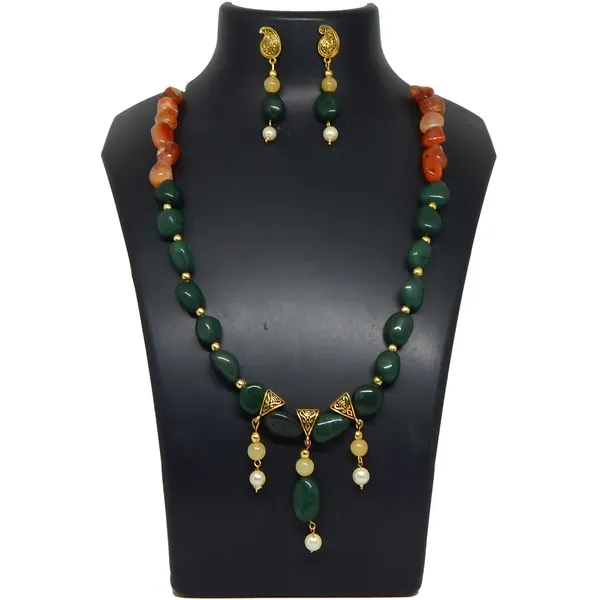 Multicolor_Gemstone_Tumble_Necklace_For_Women
