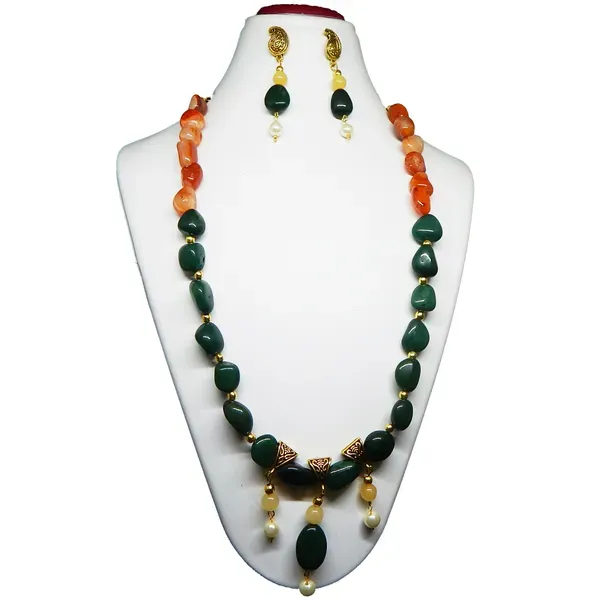 Multicolor_Gemstone_Tumble_Necklace_For_Women