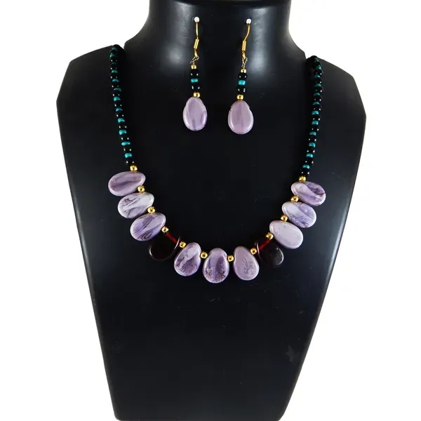 Multicolor_Glass_Beads_Mixed_Fancy_Necklace_For_Women