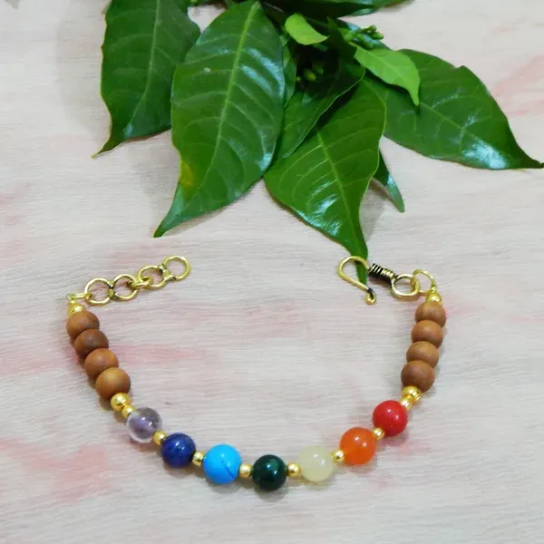 Multicolor_7_Chakra_Sandal_Wood_Bracelet_For_Women