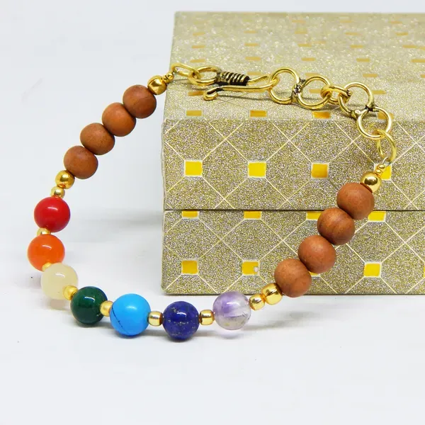 Multicolor_7_Chakra_Sandal_Wood_Bracelet_For_Women