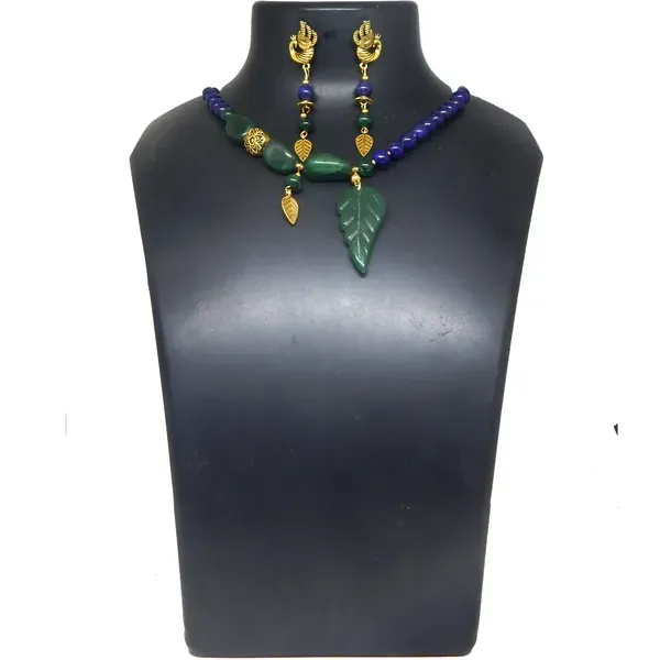 Green_Gemstone_Lapis_Lazuli_Aventurine_Beads_Necklace_For_Women