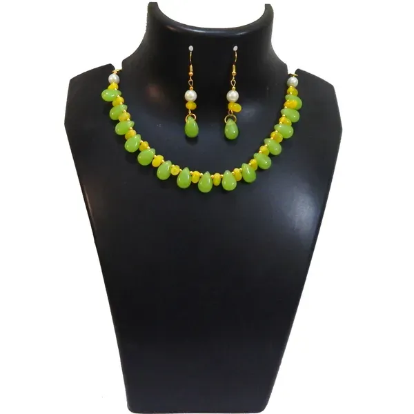 Multicolor_Fancy_Glass_Beads_Choker_Necklace_For_Women