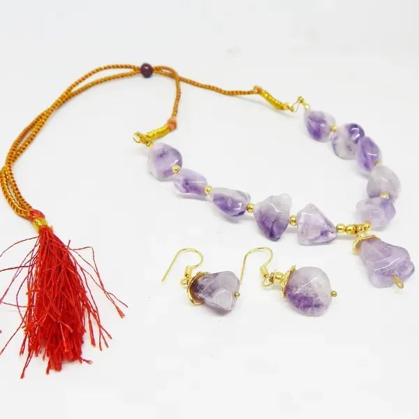 Multicolor_Gemstone_Amethyst_Tumble_For_Crown_Chakra_Choker_Necklace_Women