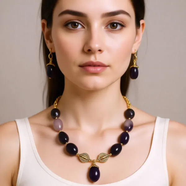 Multicolor_Gemstone_Amethyst_Tumble_For_Crown_Chakra_Choker_Necklace_Women