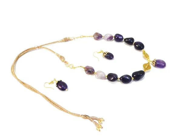 Multicolor_Gemstone_Amethyst_Tumble_For_Crown_Chakra_Choker_Necklace_Women