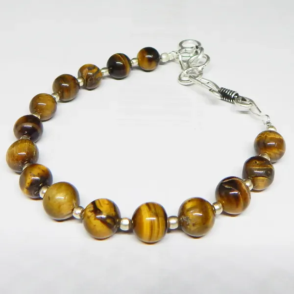 Orange_Gemstone_Carnelian_With_Charm_Bracelet_For_Women