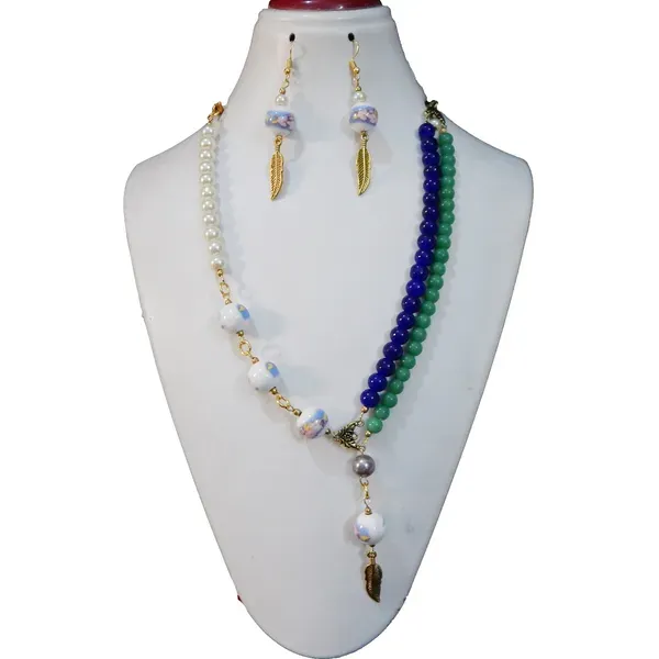 Multicolor_Glass_Beads_Fancy_Necklace_For_Women