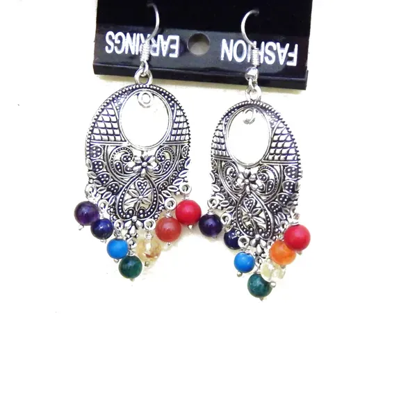 Multicolor_Gemstone_Beads_7_Chakra_Dangler_Earrings_For_Girls