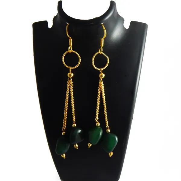 Green_Gem_Tumble_Aventurine_Earrings_For_Women