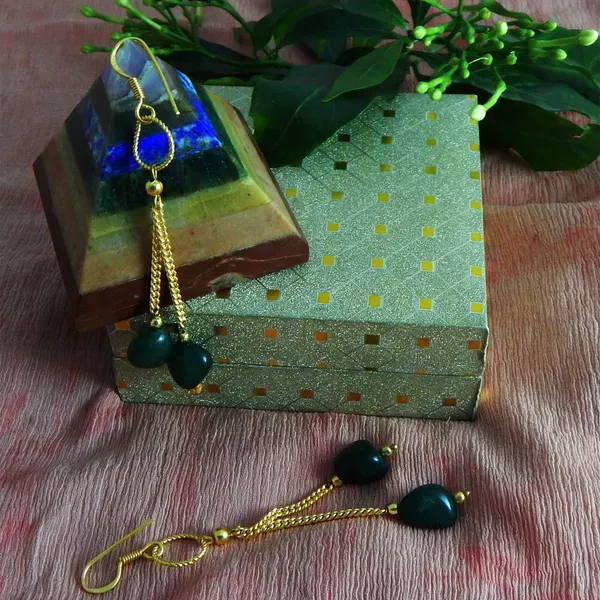 Green_Gem_Tumble_Aventurine_Earrings_For_Women