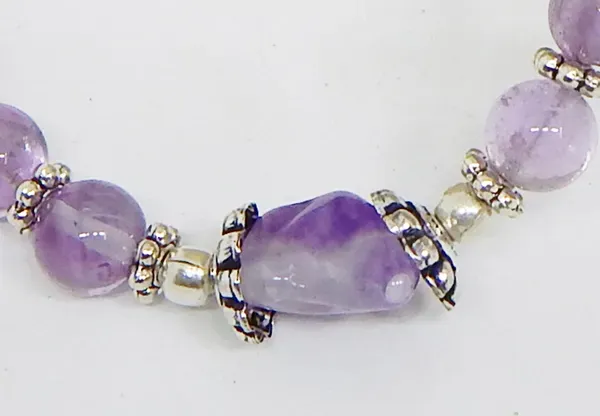 Purple_Gemstone_Amethyst_Rudraksha_Beads_Bracelet_For_Women