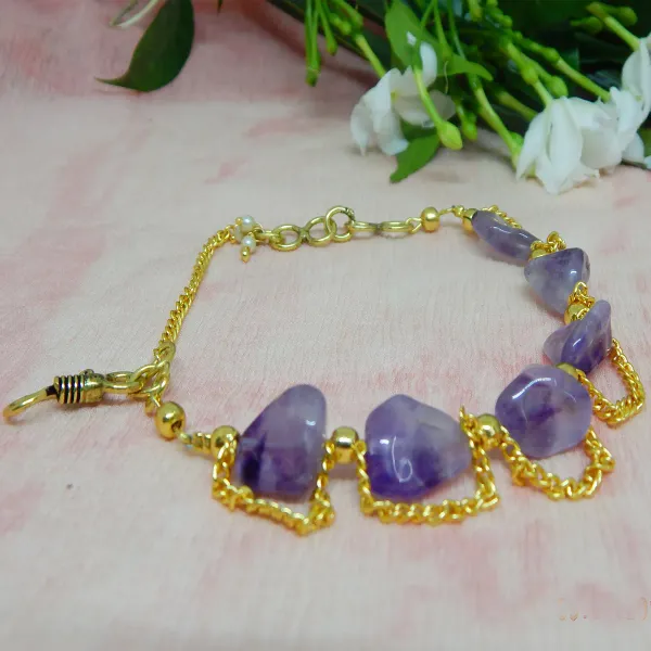 Purple_Gemstone_Amethyst_Tumble_For_Crown_Chakra_Bracelet_Women