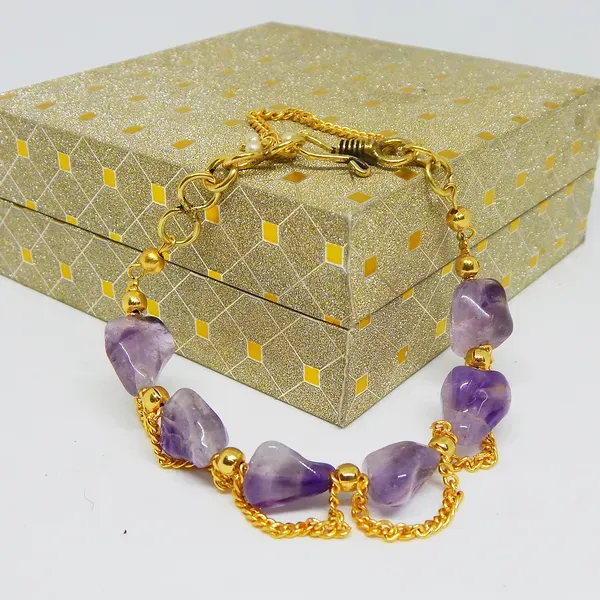 Purple_Gemstone_Amethyst_Tumble_For_Crown_Chakra_Bracelet_Women
