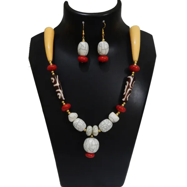Multicolor_Resin_Beads_Fancy_Necklace_For_Women