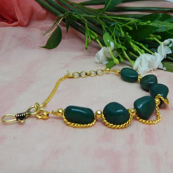 Green_Gemstone_Aventurine_Tumble_For_Heart_Chakra_Bracelet_Women