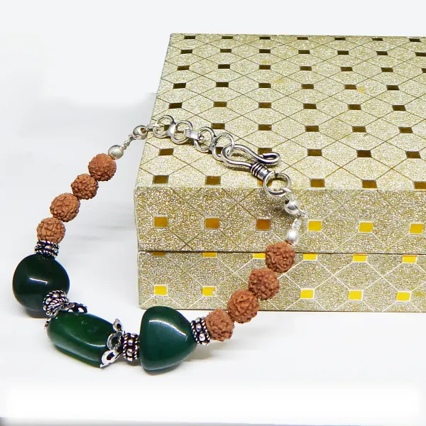 Green_Aventurine_Tumble_Rudraksha_Beads_Bracelet_For_Women