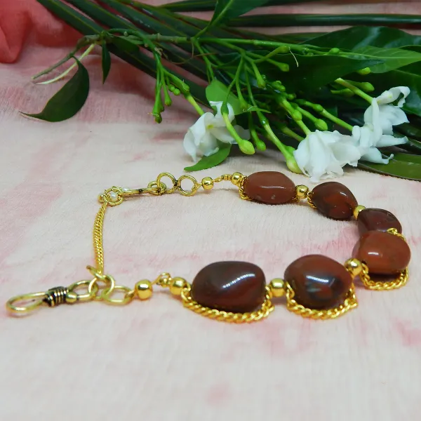 Maroon_Gemstone_Red_Jasper_Tumble_For_Root_Chakra_Bracelet_Women