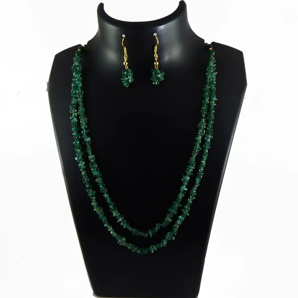 Green_Gemstone_Aventurian_Chips_Necklace_For_Women