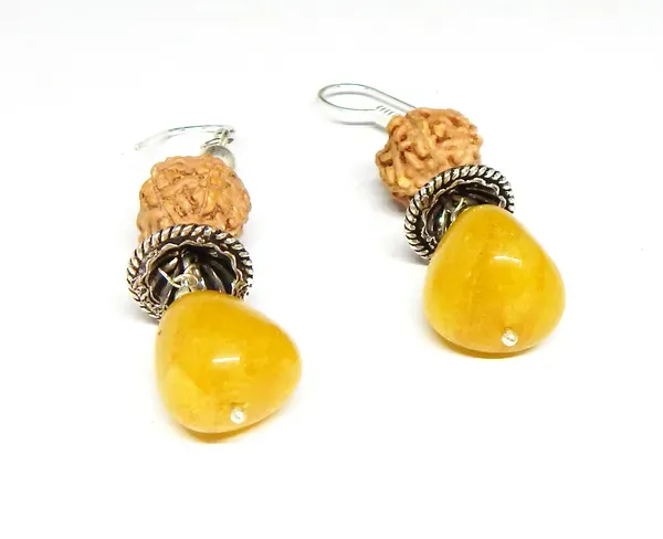 Black_Rudraksha_Onyx_Stone_Earrings_For_Women