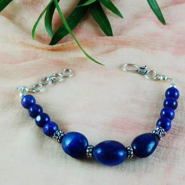 Blue_Gemstone_Lapis_Lazuli_Third_Eye_Chakra_Bracelet_For_Women