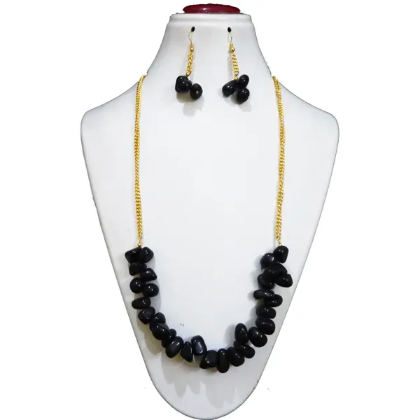 Black_Gemstone_Agate_Root_Chakra_Necklace_For_Women
