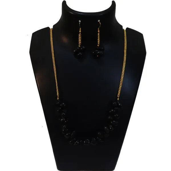 Black_Gemstone_Agate_Root_Chakra_Necklace_For_Women