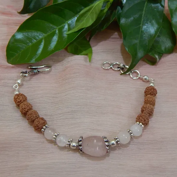 Light_Pink_Gemstone_Rose_Quartz_Rudraksha_Beads_Bracelet_For_Women