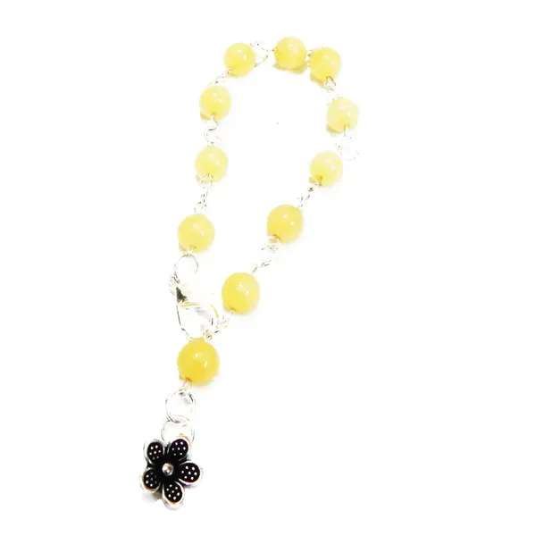 Yellow_Gemstone_Aventurine_Beads_With_Charm_Bracelet_For_Women
