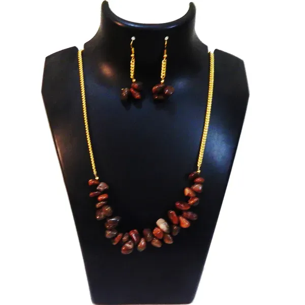 Maroon_Gemstone_Red_Jasper_Root_Chakra_Necklace_For_Women