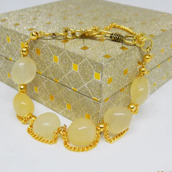 Yellow_Gemstone_Aventurine_Tumble_For_Solar_Plexus_Chakra_Bracelet_Women