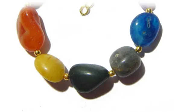 Multicolor_Gemstone_7_Chakra_Tumble_Beads_Bracelet_For_Unisex
