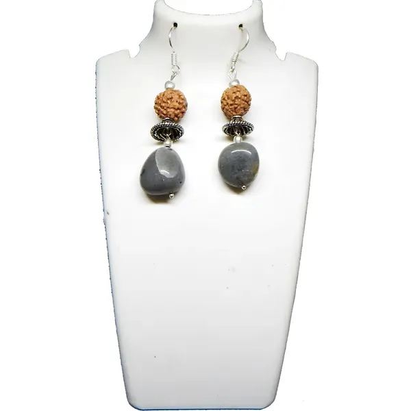Purple_Rudraksha_Amethyst_Stone_Earrings_For_Women