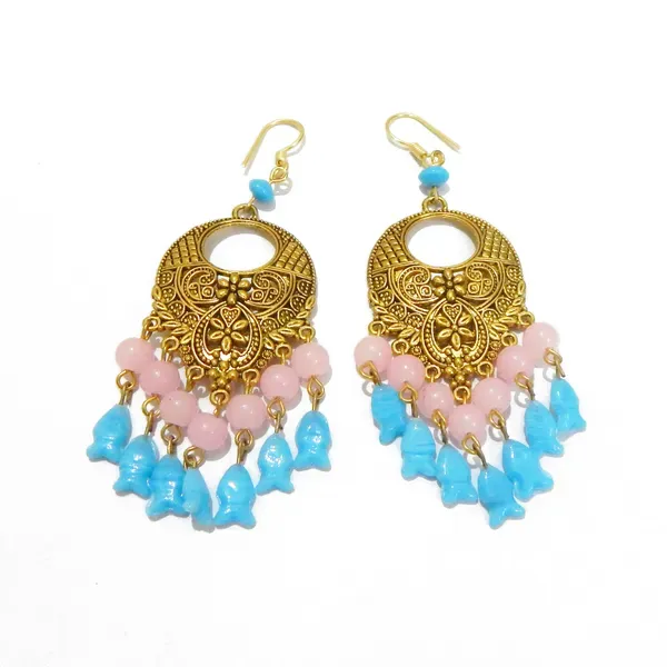Pink_Blue_Glass_Beaded_Chandbali_Earrings_For_Women