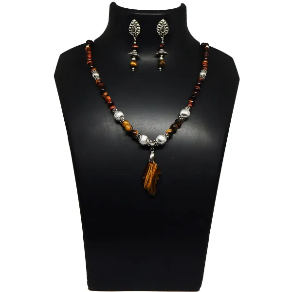 Brown_Gemstone_Tiger_S_Eye_Beads_Pendant_Necklace_For_Women