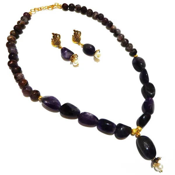 Multicolor_Gemstone_Amethyst_Tumble_Beaded_Crown_Chakra_Necklace_For_Wome
